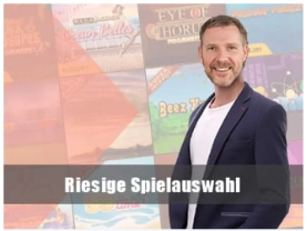 Großes Angebot an Spielen 